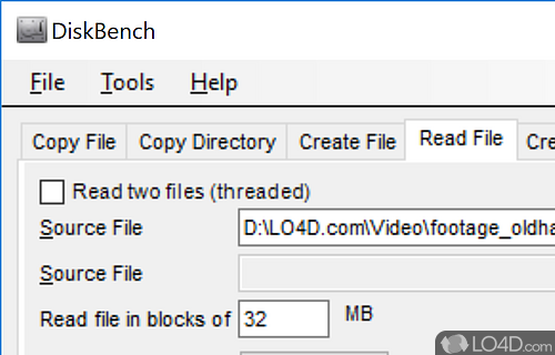 Automatically removes files no longer in use - Screenshot of Disk Bench