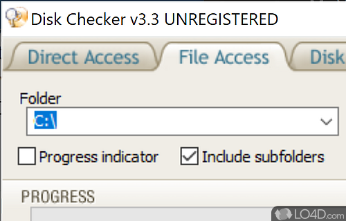 Disk Checker Screenshot