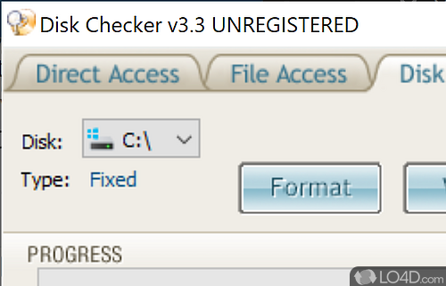 Disk Checker Screenshot