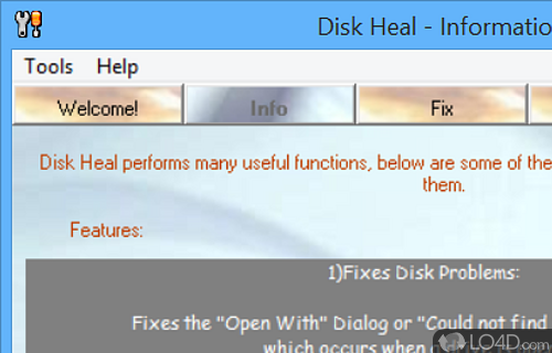 Disk Heal Screenshot