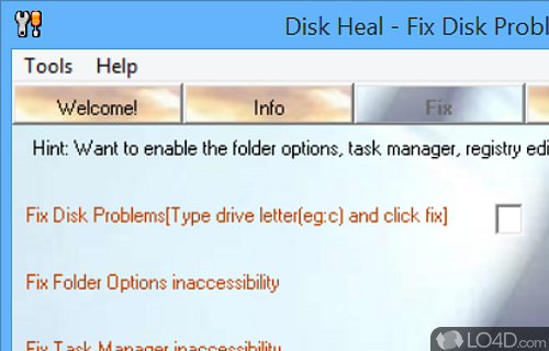 Disk Heal Screenshot