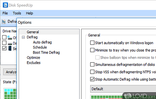 Display S.M.A.R.T. attributions and test the HDDs performance - Screenshot of Disk SpeedUp