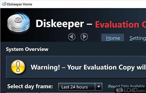 Diskeeper Home screenshot