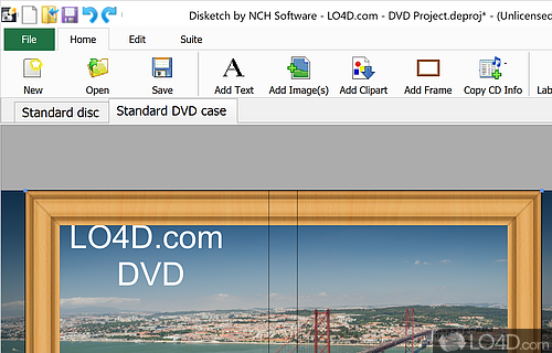 Disketch DVD and CD Label Maker screenshot