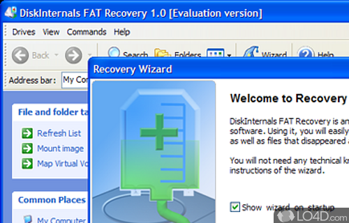 DiskInternals FAT Recovery Screenshot