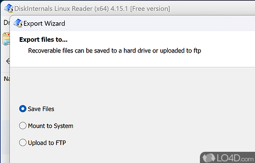 DiskInternals Linux Reader for ipod instal