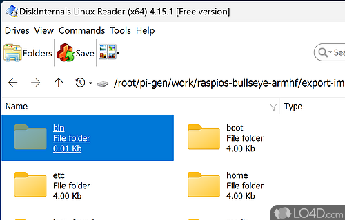 DiskInternals Linux Reader Screenshot