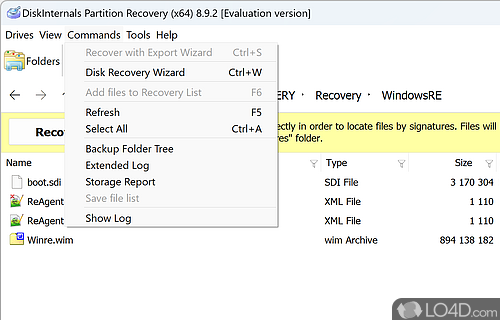 DiskInternals Partition Recovery screenshot