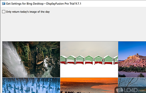 Free Windows application that helps you manage multiple monitors - Screenshot of DisplayFusion