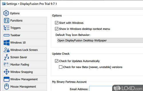 Multi-Monitor Taskbars - Screenshot of DisplayFusion