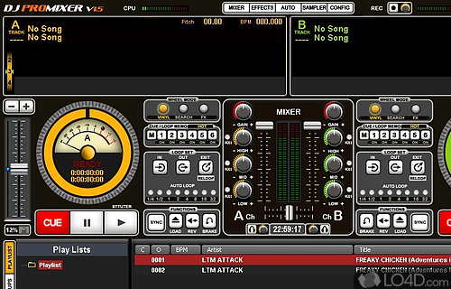 DJ ProMixer Free Screenshot