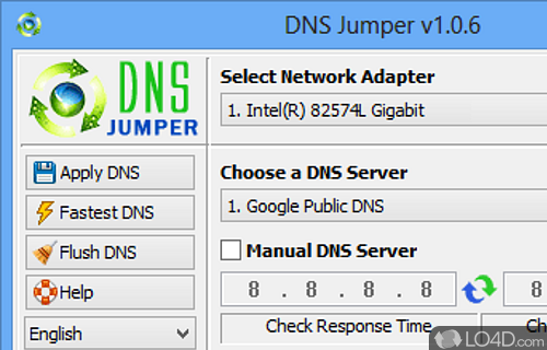 DNS Jumper Screenshot