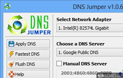 DNS Jumper Screenshot