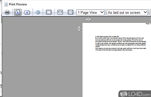 Supports DOCX files - Screenshot of DocX Viewer