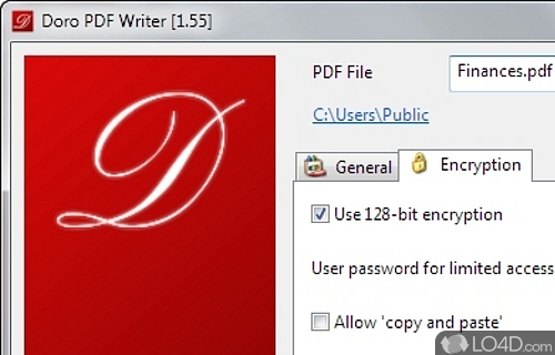Doro PDF Writer Screenshot