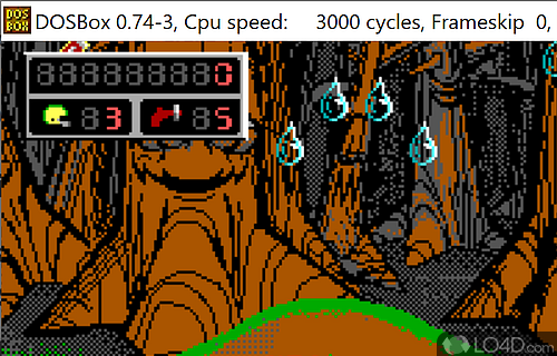 It allows to play MS-DOS games on Windows - Screenshot of DOSBox