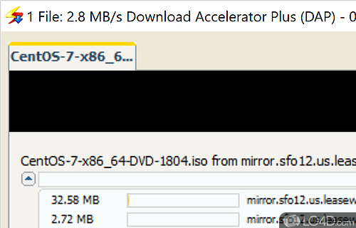 FTP Browser - Screenshot of Download Accelerator Plus