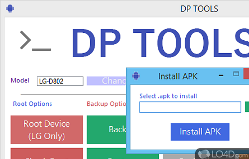 DP TOOLS Screenshot