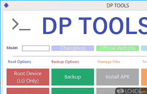 DP TOOLS Screenshot