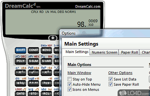 DreamCalc Screenshot