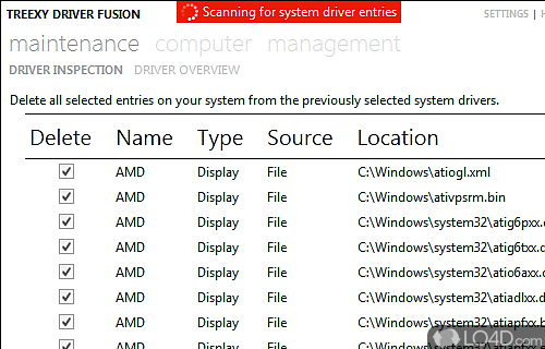 Driver Fusion Screenshot