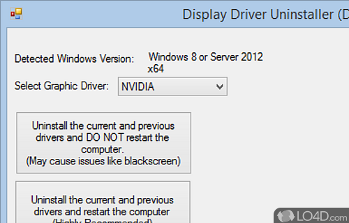 Screenshot of Driver Sweeper - Uninstall unused drivers from computer