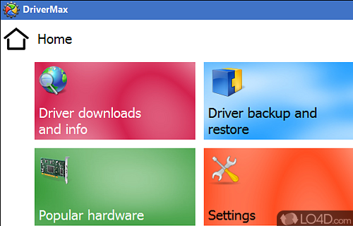 Screenshot of DriverMax - Keep your system up to date the easy way