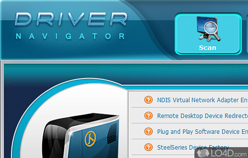 DriverNavigator screenshot