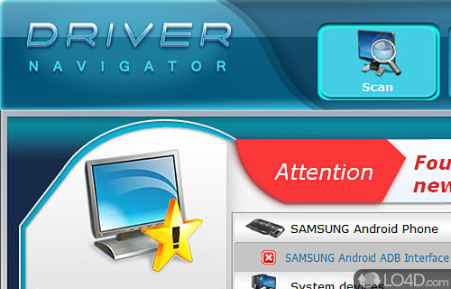 DriverNavigator screenshot