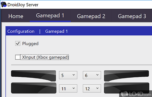 DroidJoy Server screenshot