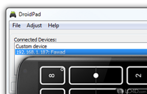 DroidPad Screenshot