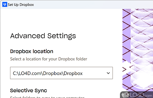 Make backups, share files - Screenshot of Dropbox