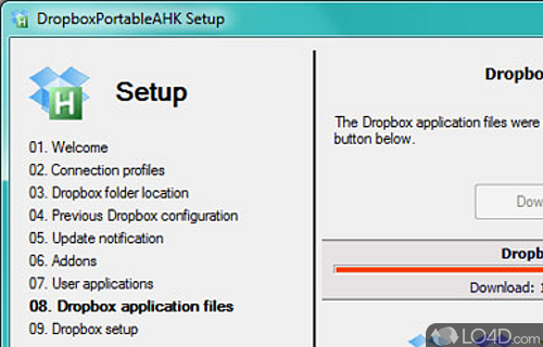 DropboxPortableAHK screenshot