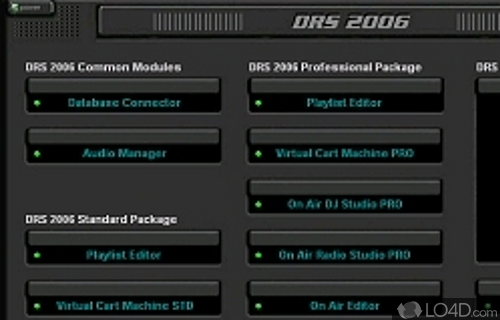 DRS 2006 - The radio automation software Screenshot