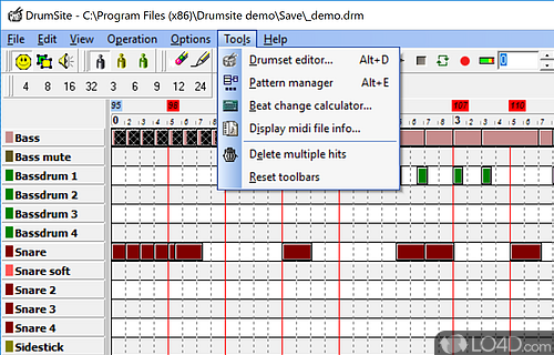 Drumsite screenshot