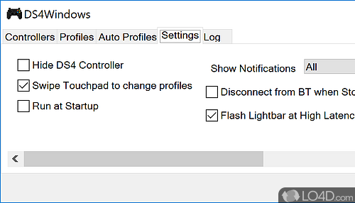 Free controller and PC connection - Screenshot of DS4Windows