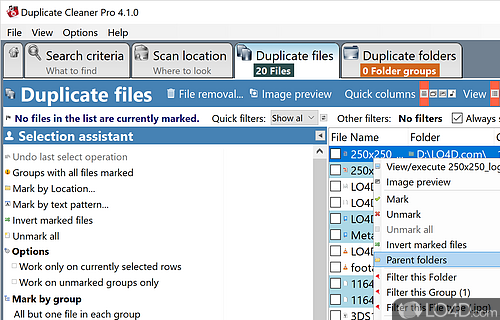 Duplicate Cleaner Screenshot