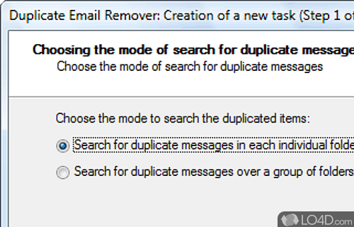 Duplicate Email Remover Screenshot