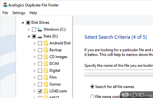 Auslogics Duplicate File Finder screenshot