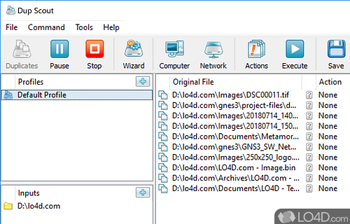 Fast and duplicate file finder utility, which comprises a wide range of features, making the app suitable for all users - Screenshot of DupScout