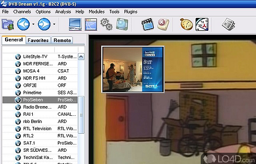 DVB Dream Screenshot