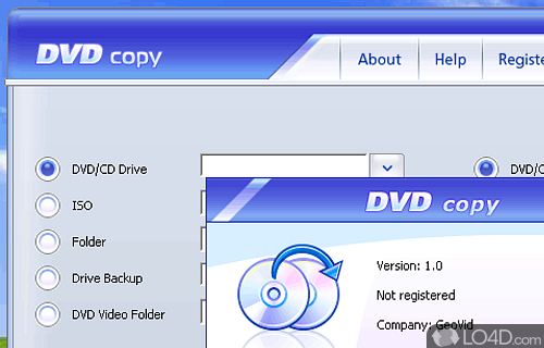 DVD EZ Copy Screenshot