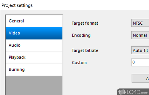 Powerful DVD authoring tool - Screenshot of DVD Flick