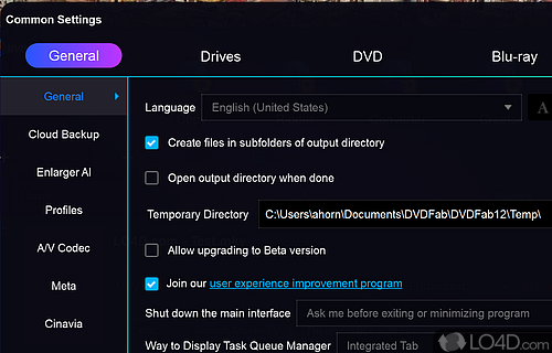 Backup, copy, convert or rip discs - Screenshot of DVDFab Suite