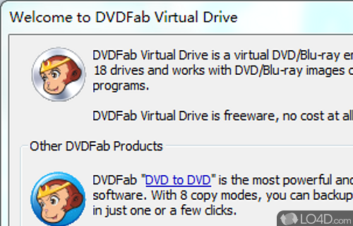 DVDFab Virtual Drive Screenshot