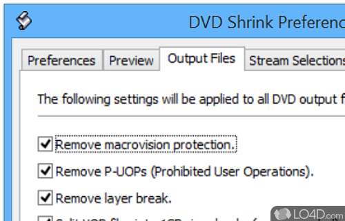 DVDShrink - Screenshot of DVD Shrink