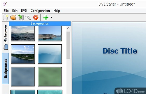 DVDStyler Screenshot