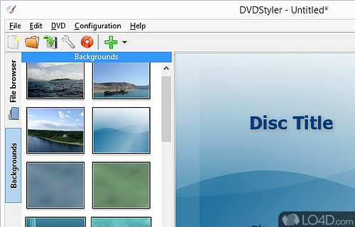 DVDStyler Portable Screenshot