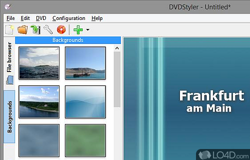 DVDStyler Portable Screenshot