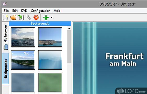 DVDStyler Screenshot